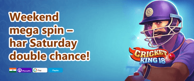 100% Welcome Match Bonus promotion
